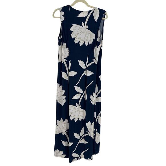 Tommy Bahama Women's Island Navy Flora Nights Midi Dress Size M - Picture 6 of 9